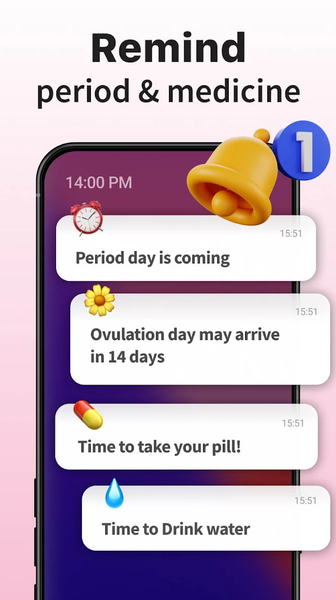 Ovulation & Period Tracker - عکس برنامه موبایلی اندروید