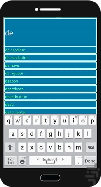 Jahan Farhang Dictionary - Image screenshot of android app