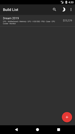 Build PC - Image screenshot of android app