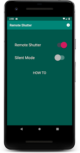 Remote Shutter: Selfie Camera Mi Band 3, etc - Image screenshot of android app