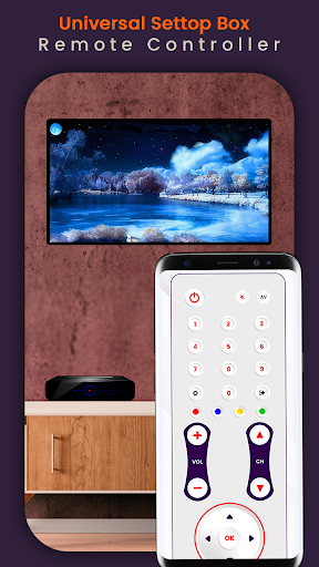 Universal Set Top Box Remote Controller - Image screenshot of android app