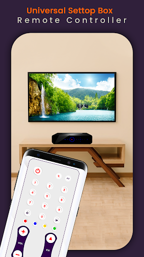 Universal Set Top Box Remote Controller - Image screenshot of android app