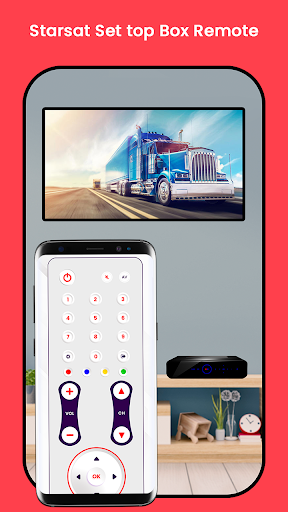 Starsat Set Top Box Remote - Image screenshot of android app