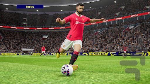 بازی pes football - عکس بازی موبایلی اندروید