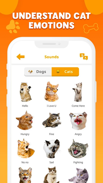 Dog & Cat Translator Prank App - Image screenshot of android app