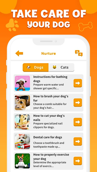Dog & Cat Translator Prank App - Image screenshot of android app