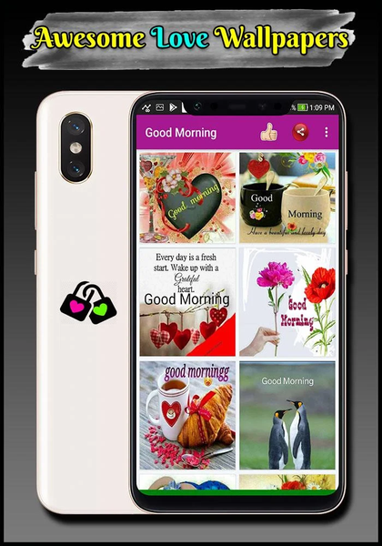 Good Morning Love Images - Image screenshot of android app