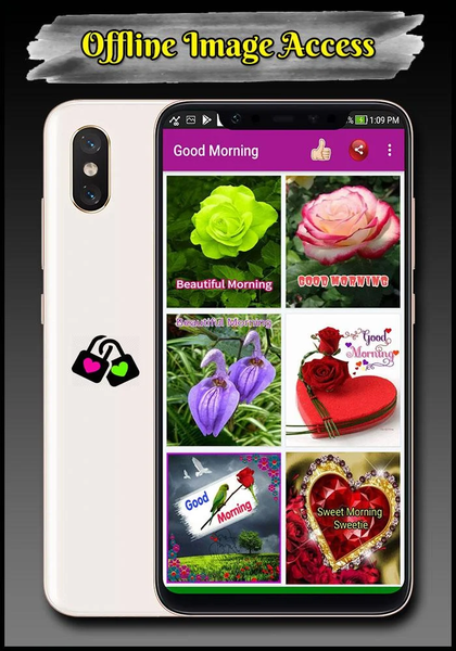Good Morning Love Images - Image screenshot of android app