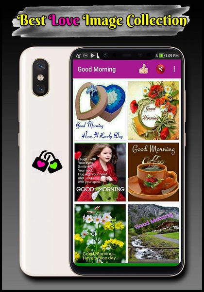 Good Morning Love Images - Image screenshot of android app