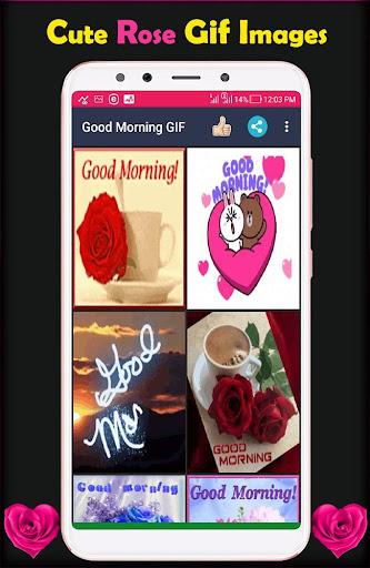 Good Morning Gif - Image screenshot of android app