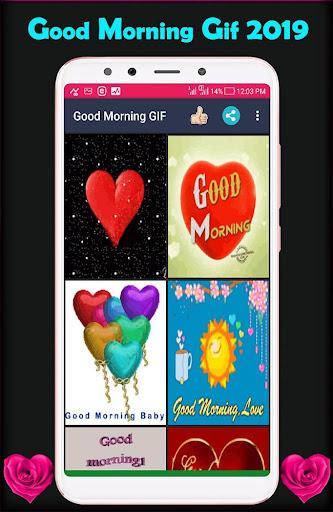 Good Morning Gif - Image screenshot of android app
