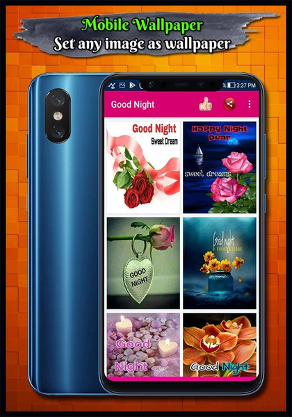 Good Night Love Images - Image screenshot of android app