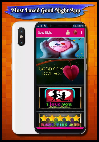 Good Night Love Images - Image screenshot of android app