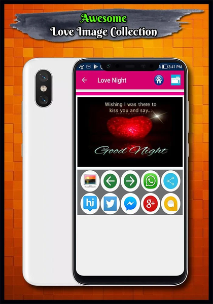 Good Night Love Images - Image screenshot of android app
