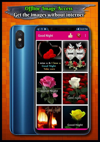 Good Night Love Images - Image screenshot of android app