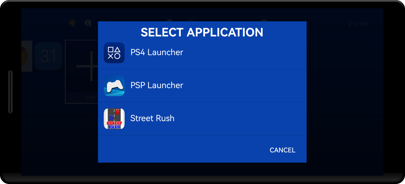 PS۴ Launcher - Simulator - عکس برنامه موبایلی اندروید
