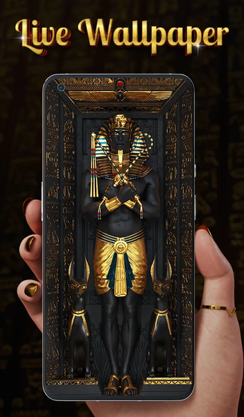 Pharaoh Wallpaper 3D - Image screenshot of android app