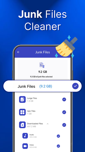 Phone Cleaner Go - عکس برنامه موبایلی اندروید