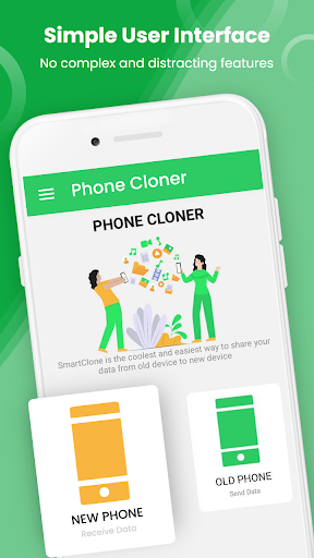 Phone Cloner: Clone Phone All Data - عکس برنامه موبایلی اندروید