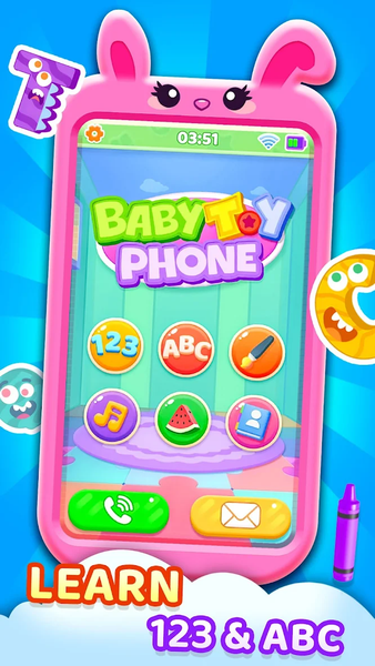 Baby Phone Toy - Call Animals - عکس بازی موبایلی اندروید