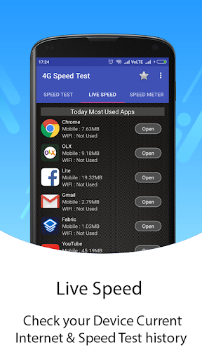 4G Speed Test & Meter - Image screenshot of android app