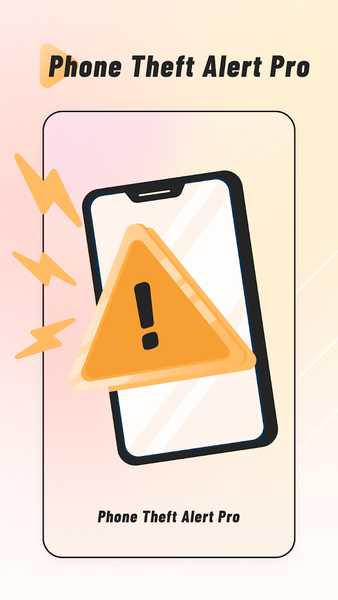 Phone Theft Alert Pro - Image screenshot of android app