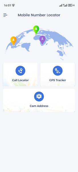 Mobile Number Locator App - عکس برنامه موبایلی اندروید