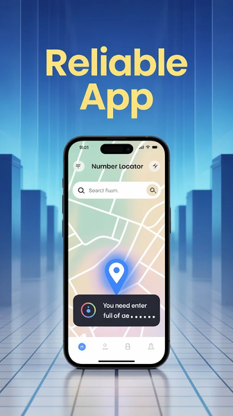 Mobile Number Locator App - عکس برنامه موبایلی اندروید