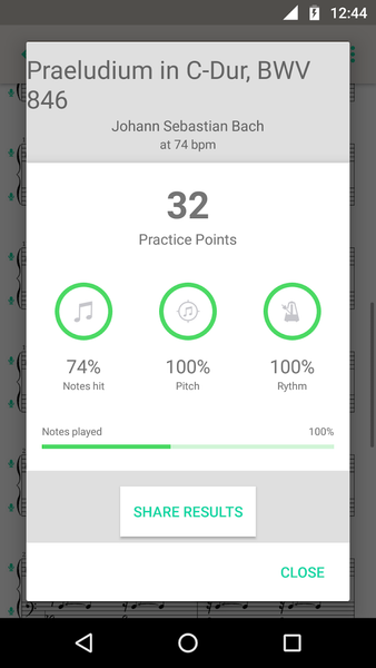 PracticeBird Learn Sheet Music - عکس برنامه موبایلی اندروید