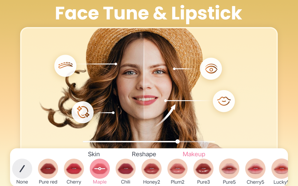 Beauty Camera -Selfie Plus Cam - عکس برنامه موبایلی اندروید