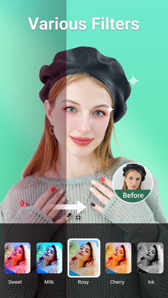 Beauty Plus Camera - Sweet Cam - Image screenshot of android app