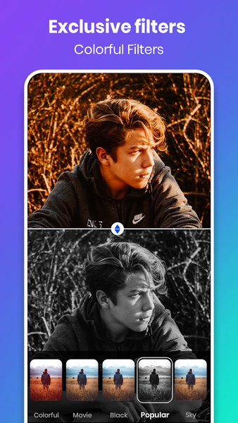 Collage Maker - Selfie Camera - عکس برنامه موبایلی اندروید