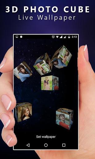 ۳D Cube Live Wallpaper - عکس برنامه موبایلی اندروید