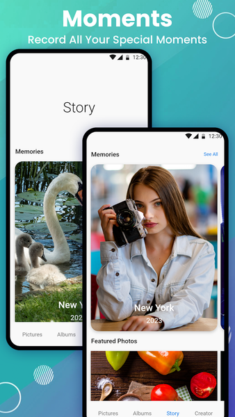 Gallery- Photo Gallery & Album - Image screenshot of android app