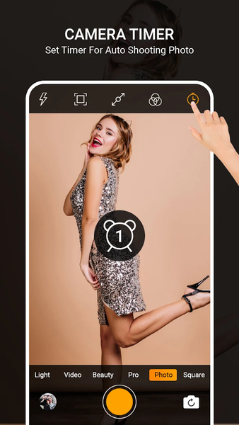 HD Camera for Android - Image screenshot of android app