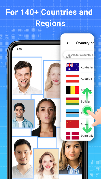ID Photo: Passport Photo Maker - عکس برنامه موبایلی اندروید