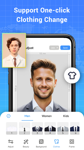ID Photo: Passport Photo Maker - عکس برنامه موبایلی اندروید