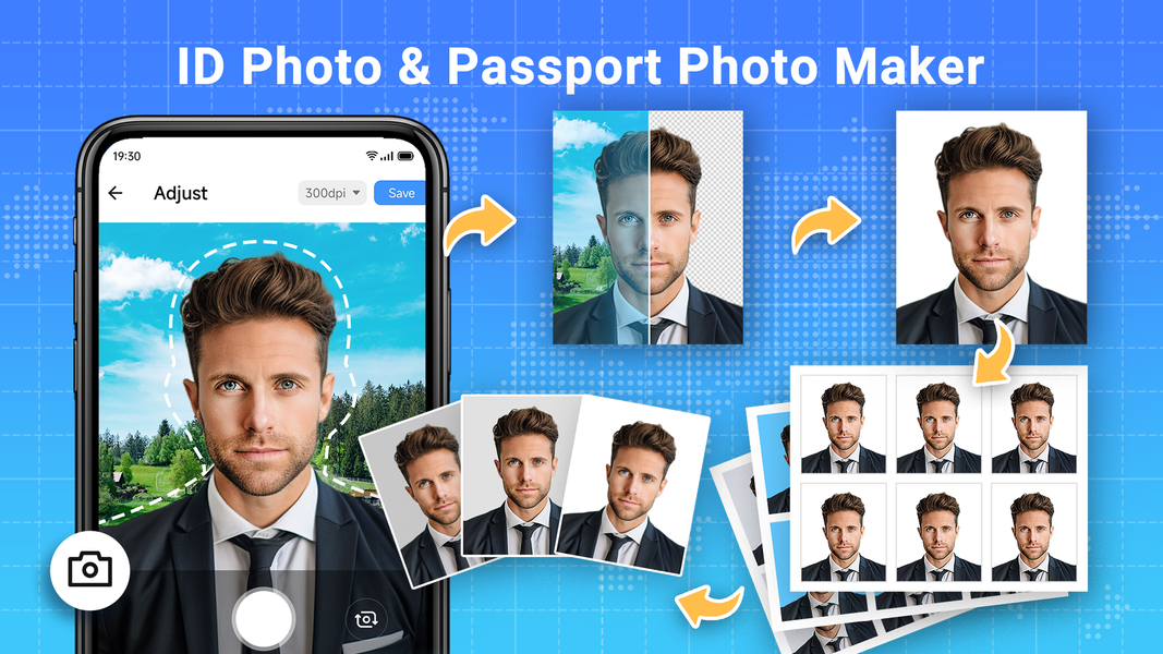 ID Photo: Passport Photo Maker - Image screenshot of android app