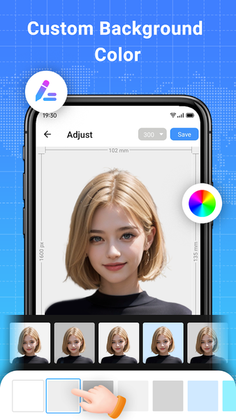 ID Photo: Passport Photo Maker - عکس برنامه موبایلی اندروید