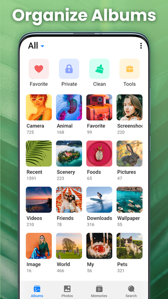 Photo Gallery - Album Vault - Image screenshot of android app