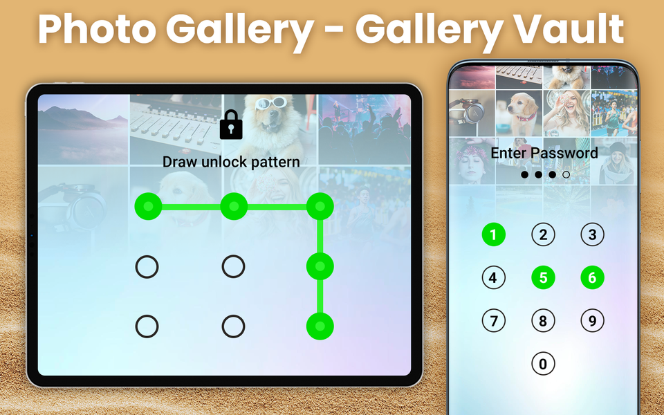 Photo Gallery - Album Vault - Image screenshot of android app
