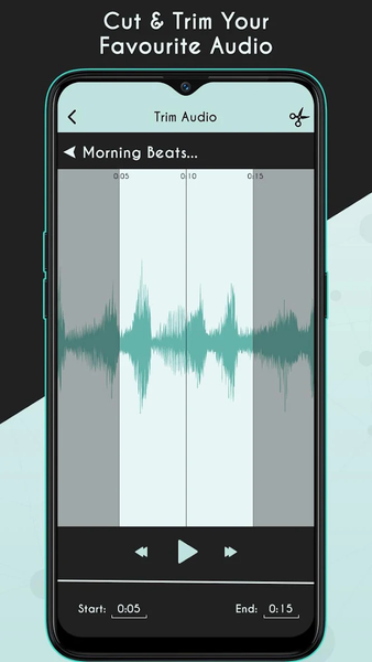 Audio Status Maker With Photo - Image screenshot of android app