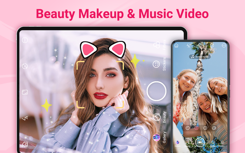 Beauty Camera - Selfie Camera - عکس برنامه موبایلی اندروید