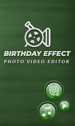 Birthday Photo Effect Video - Image screenshot of android app