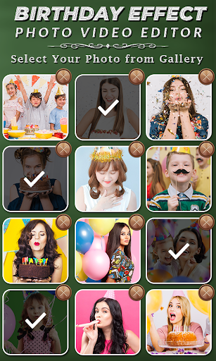 Birthday Photo Effect Video - عکس برنامه موبایلی اندروید