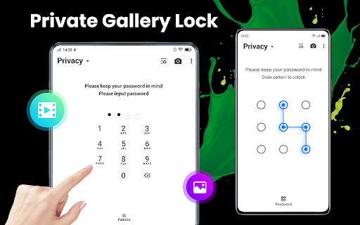 Gallery - Photo Vault, Album - عکس برنامه موبایلی اندروید