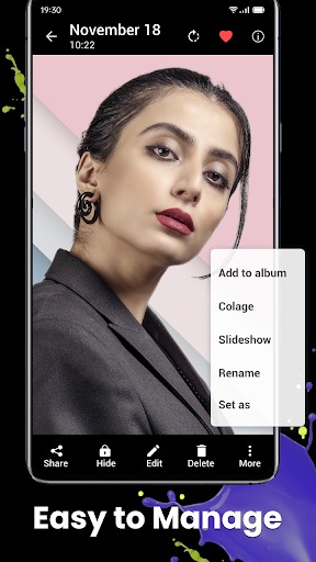 Gallery - Photo Vault, Album - عکس برنامه موبایلی اندروید