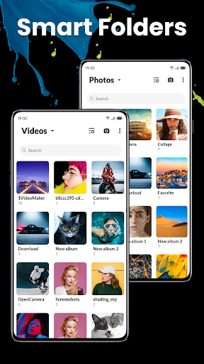 Gallery - Photo Vault, Album - Image screenshot of android app