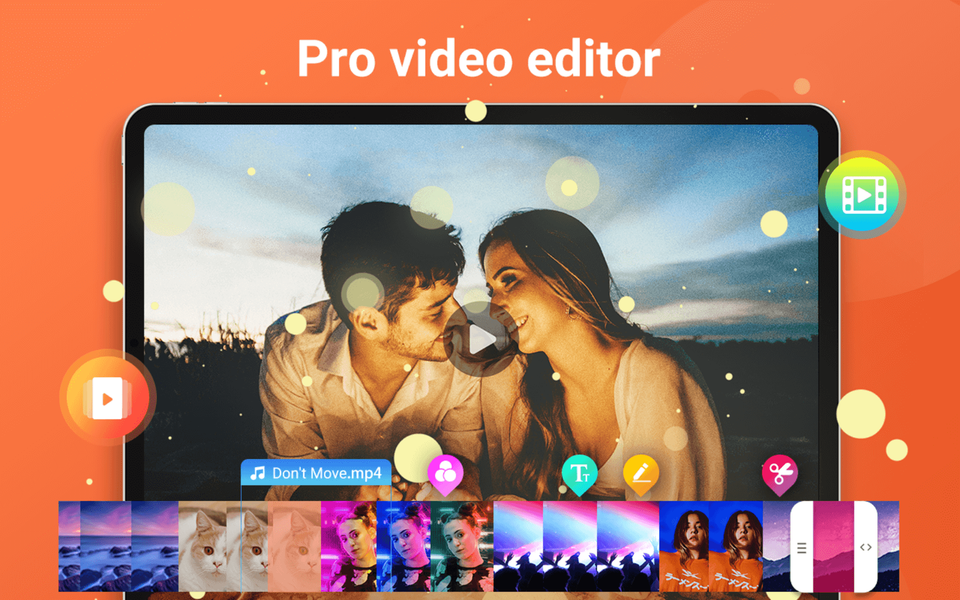 Photo Video Maker with Song - عکس برنامه موبایلی اندروید