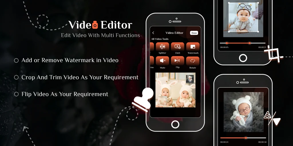 Video Editor - Merger & Joiner - عکس برنامه موبایلی اندروید